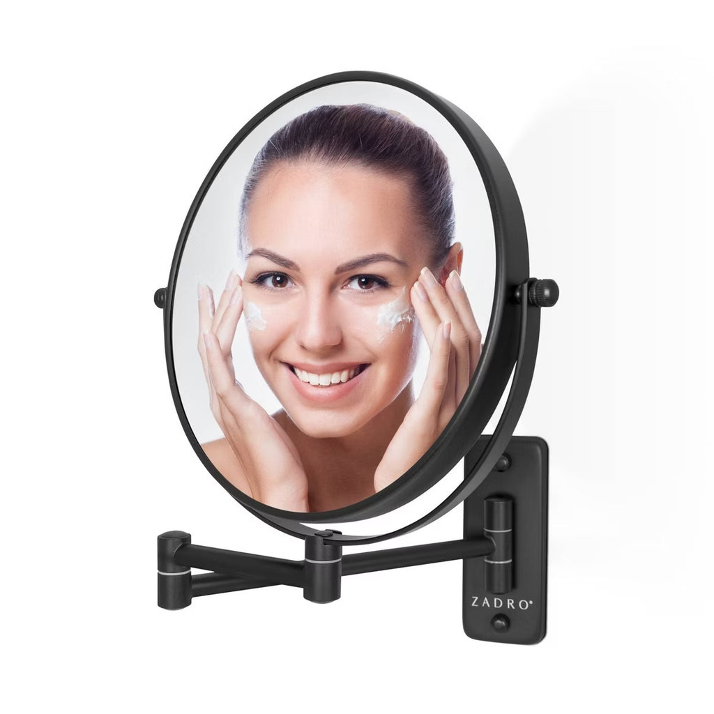 Zadro 9.25"x12.25" Dual Arm Wall Mount Bathroom Mirror
