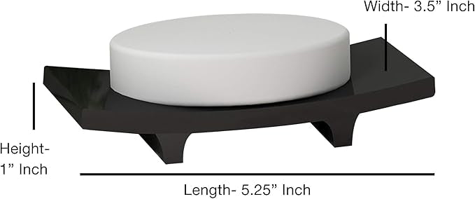 Loft Soap Dish Holder - Nu Steel