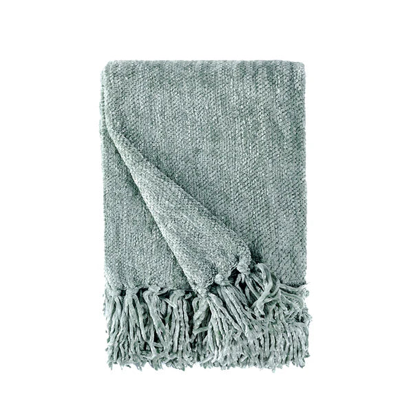 Darby Chenille 50" X 60" Throw, Sage