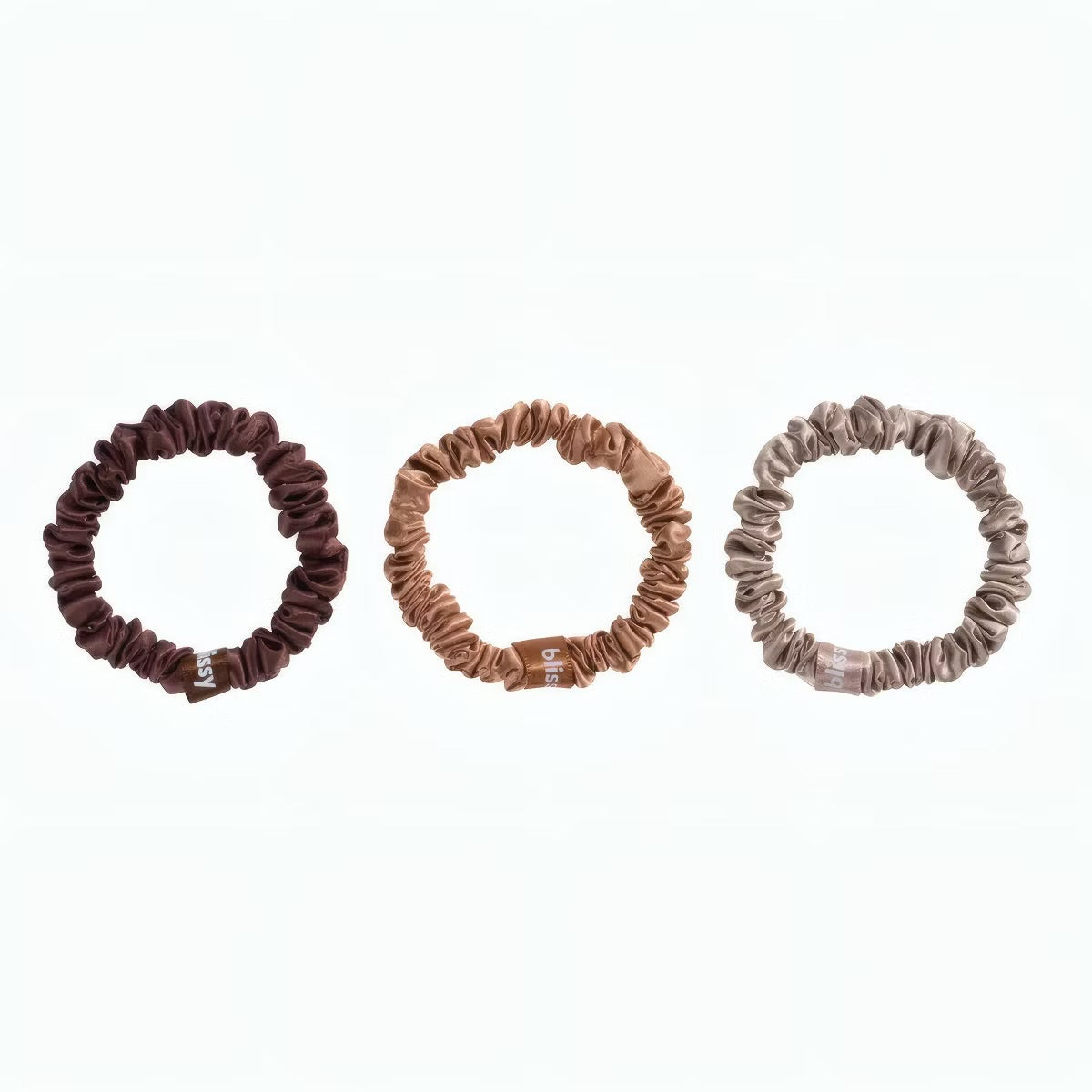 Blissy 6pk Scrunchie Neutral