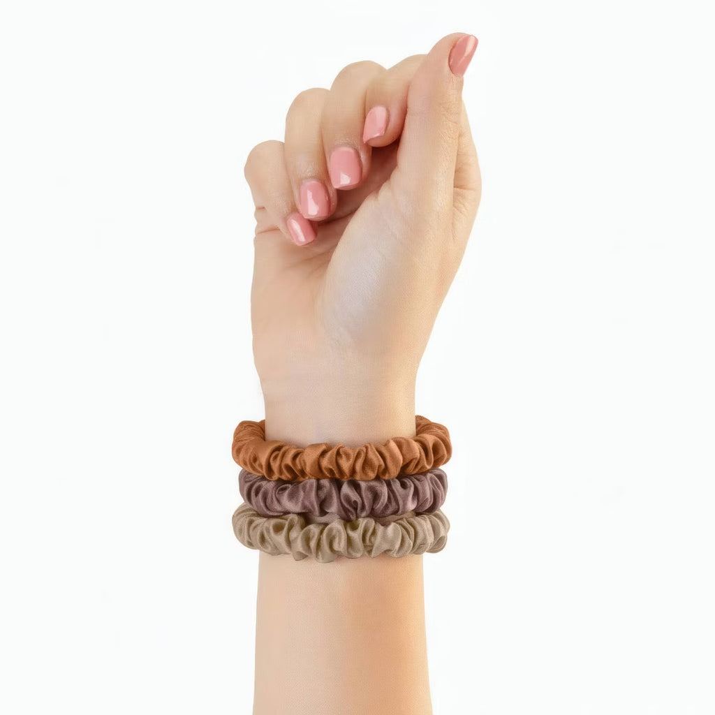 Blissy 6pk Scrunchie Neutral
