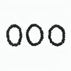 Blissy 6pk Scrunchie Black