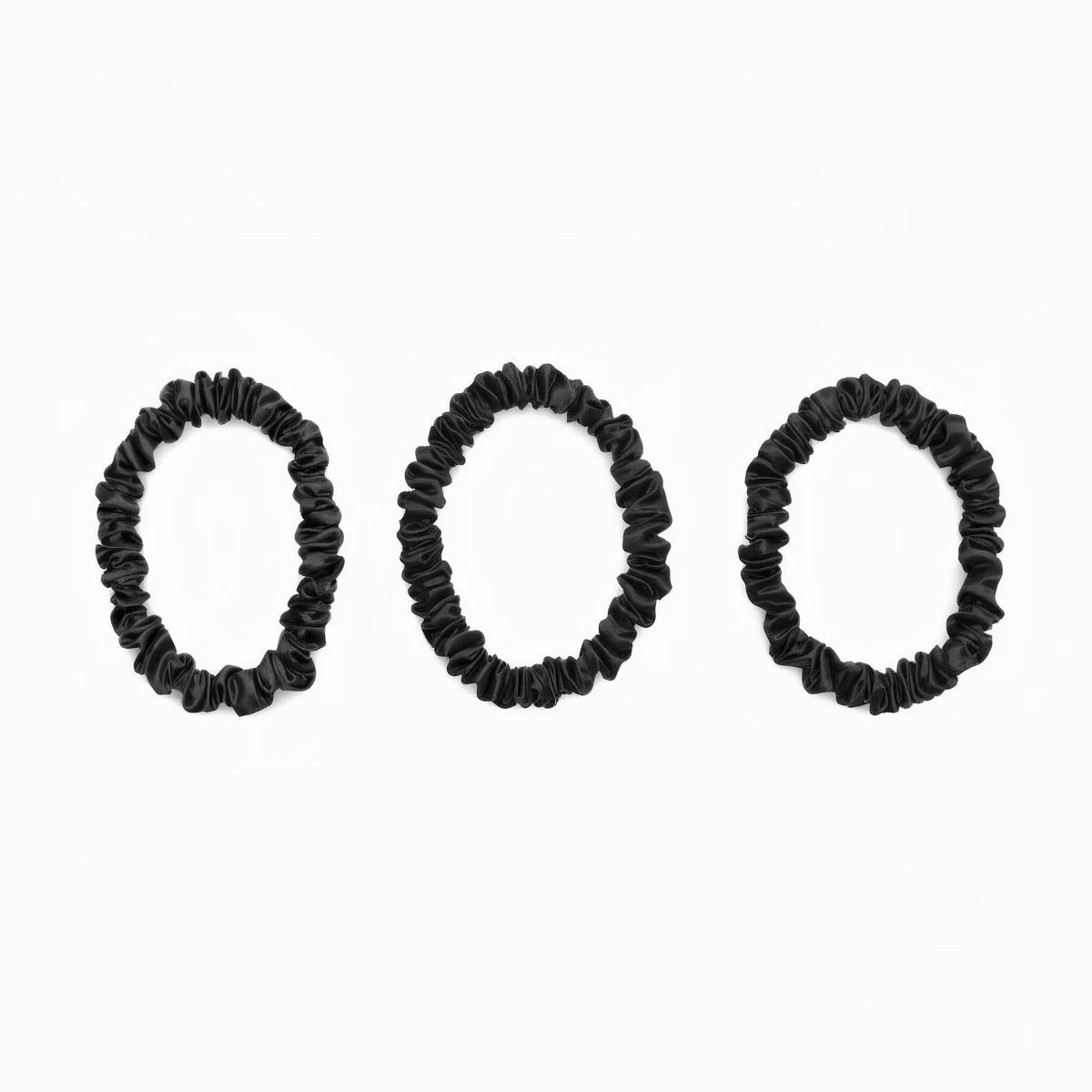 Blissy 6pk Scrunchie Black