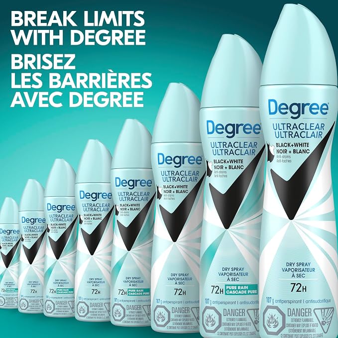 Degree Dry Spray