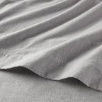 Full Ultra Soft Flannel Sheet Set Eco Melange Gray - Threshold