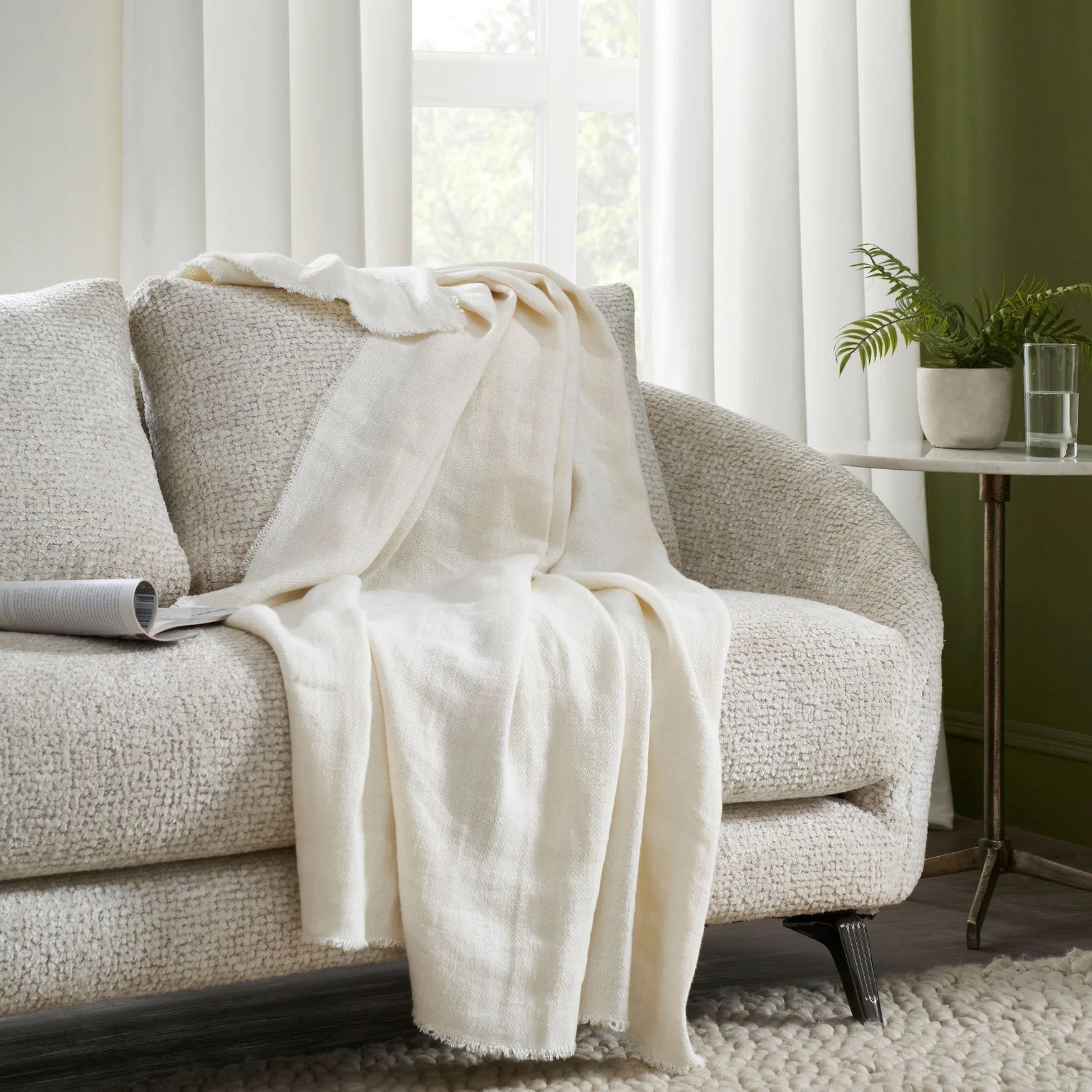 Ragusa Throw - 100% Linen