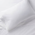 King Solid Performance 400 Thread Count Pillowcase Set White - Threshold Set of 2