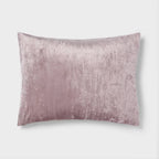 3pc Full/Queen Luxe Distressed Crinkle Velvet Duvet Cover & Sham Set