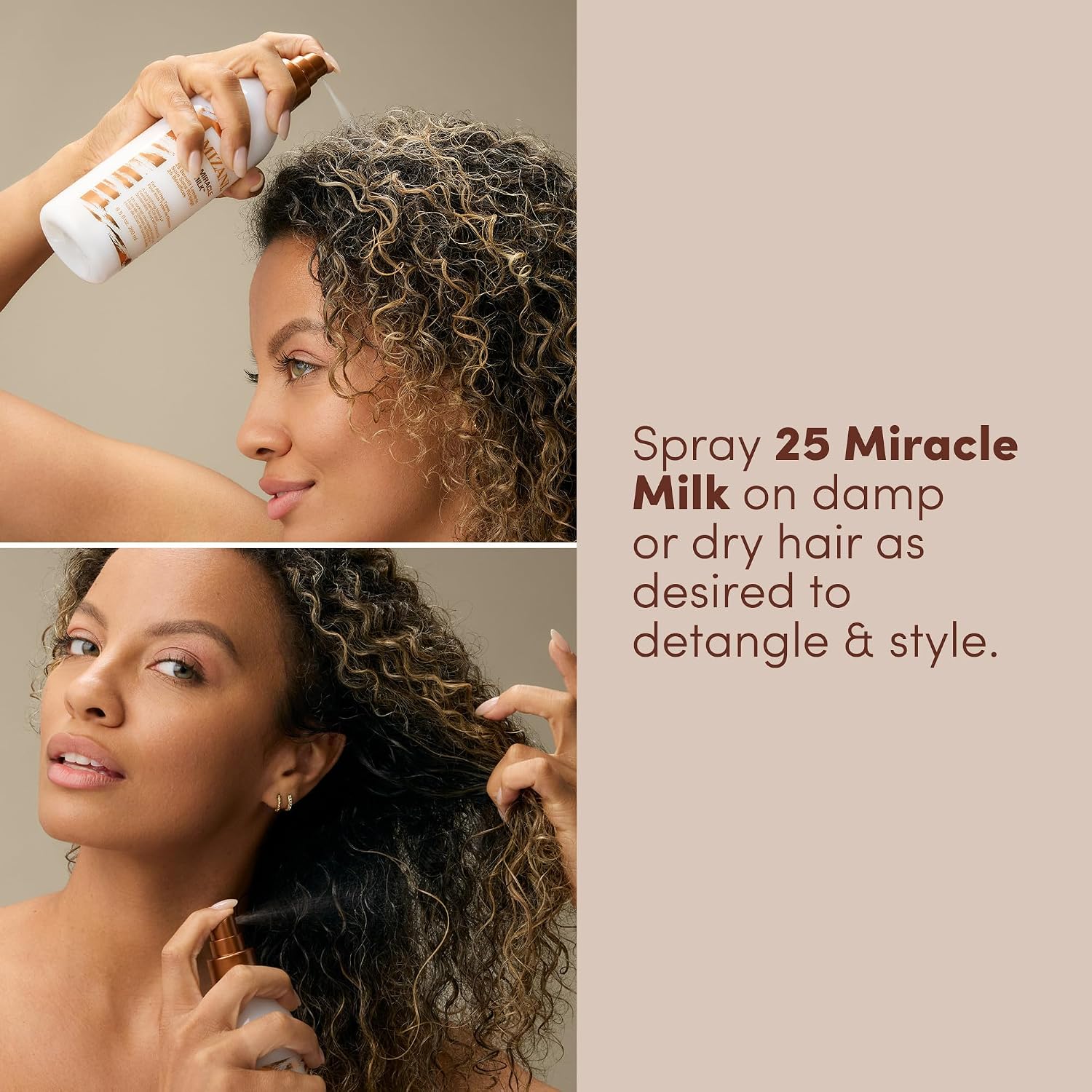 MIZANI 25 BENEFIT MIRACLE MILKS 250ML