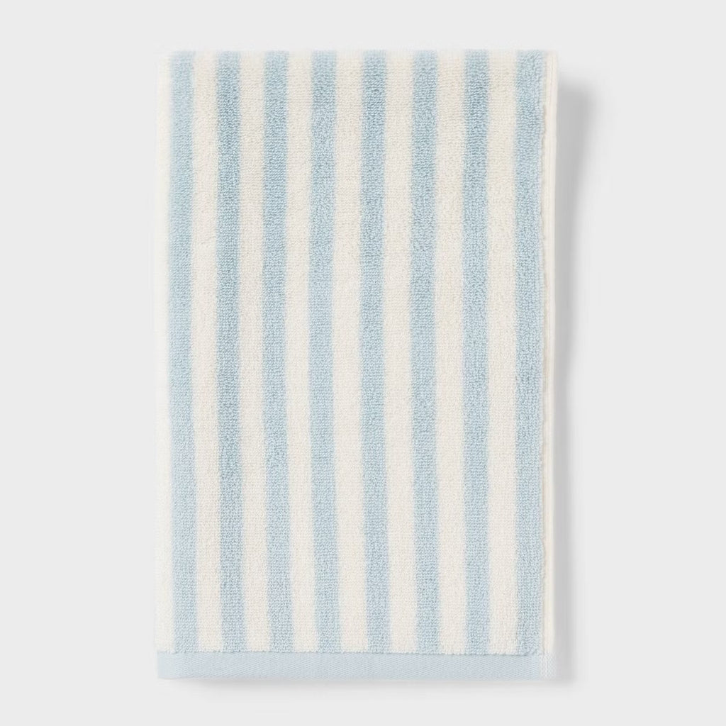 Coastal Hand Towel Blue Striped - Threshold