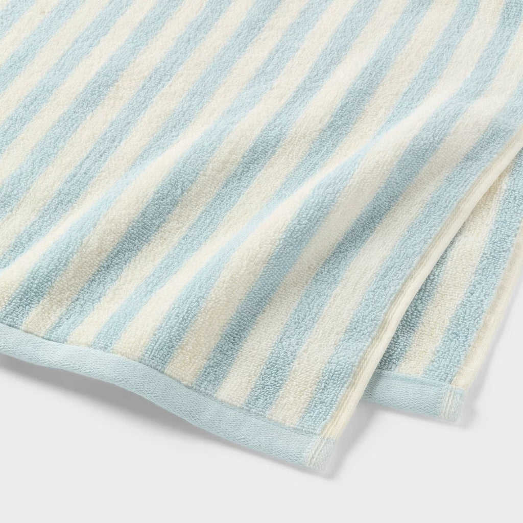 Coastal Hand Towel Blue Striped - Threshold