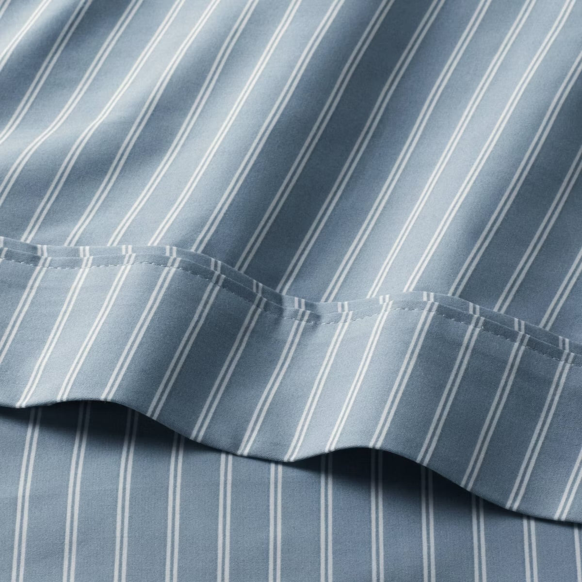 Twin/Twin XL 400 Thread Count Performance Sheet Set Blue Stripe - Threshold
