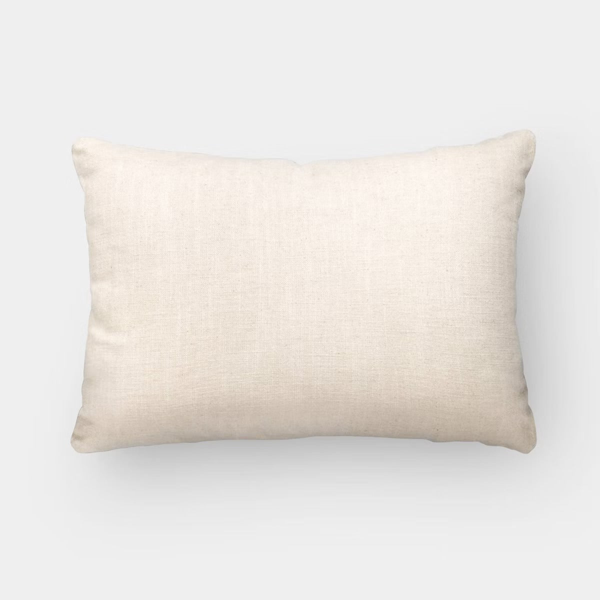 Lumbar Ikat Stripe Indoor Throw Pillow Charcoal/Neutral - Threshold