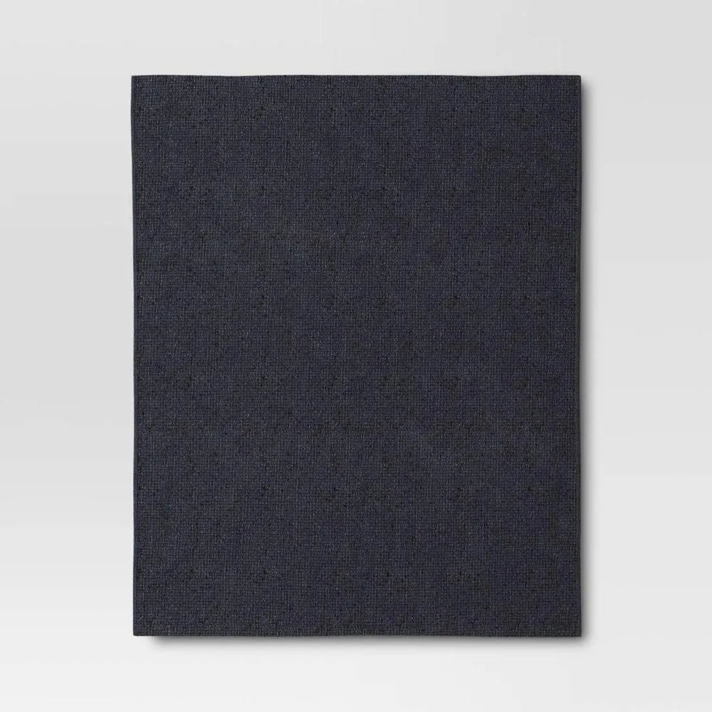 Marled Knit Throw Gray/Blue - Threshold