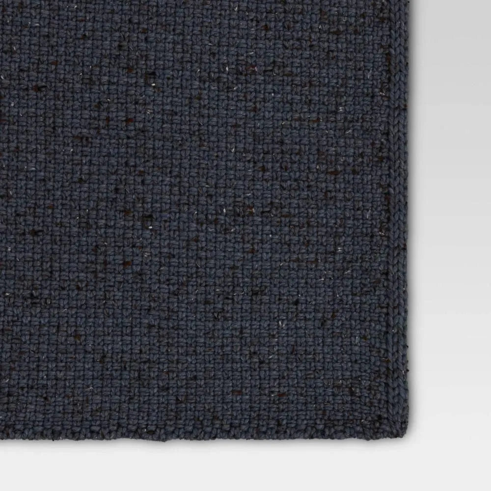 Marled Knit Throw Gray/Blue - Threshold