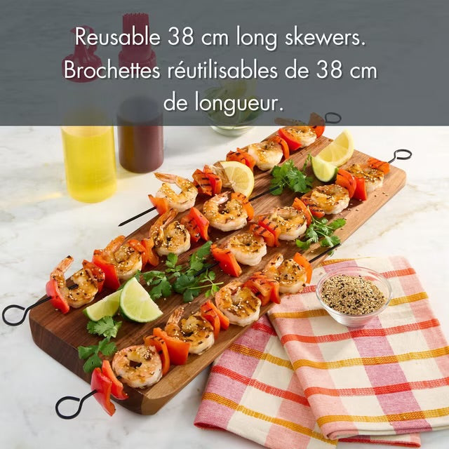 Mainstays 4 pack Metal BBQ Skewers
