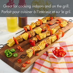 Mainstays 4 pack Metal BBQ Skewers