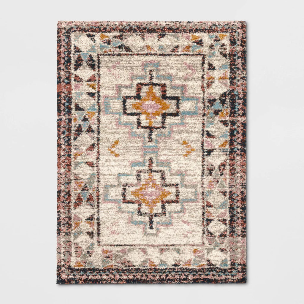 5 x 7 Indoor Geometric Shag Woven Rug