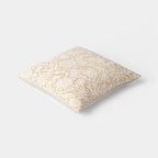 Square Floral Throw Pillow Beige - Threshold