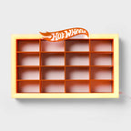 Hot Wheels Retro Light Up Kids' Wall Car Storage Orange - Hot Wheels by Pillowfort