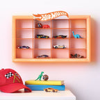 Hot Wheels Retro Light Up Kids' Wall Car Storage Orange - Hot Wheels by Pillowfort