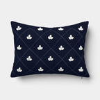 Embellished Shell Navy Lumbar Pillow - Threshold designed with Studio McGee