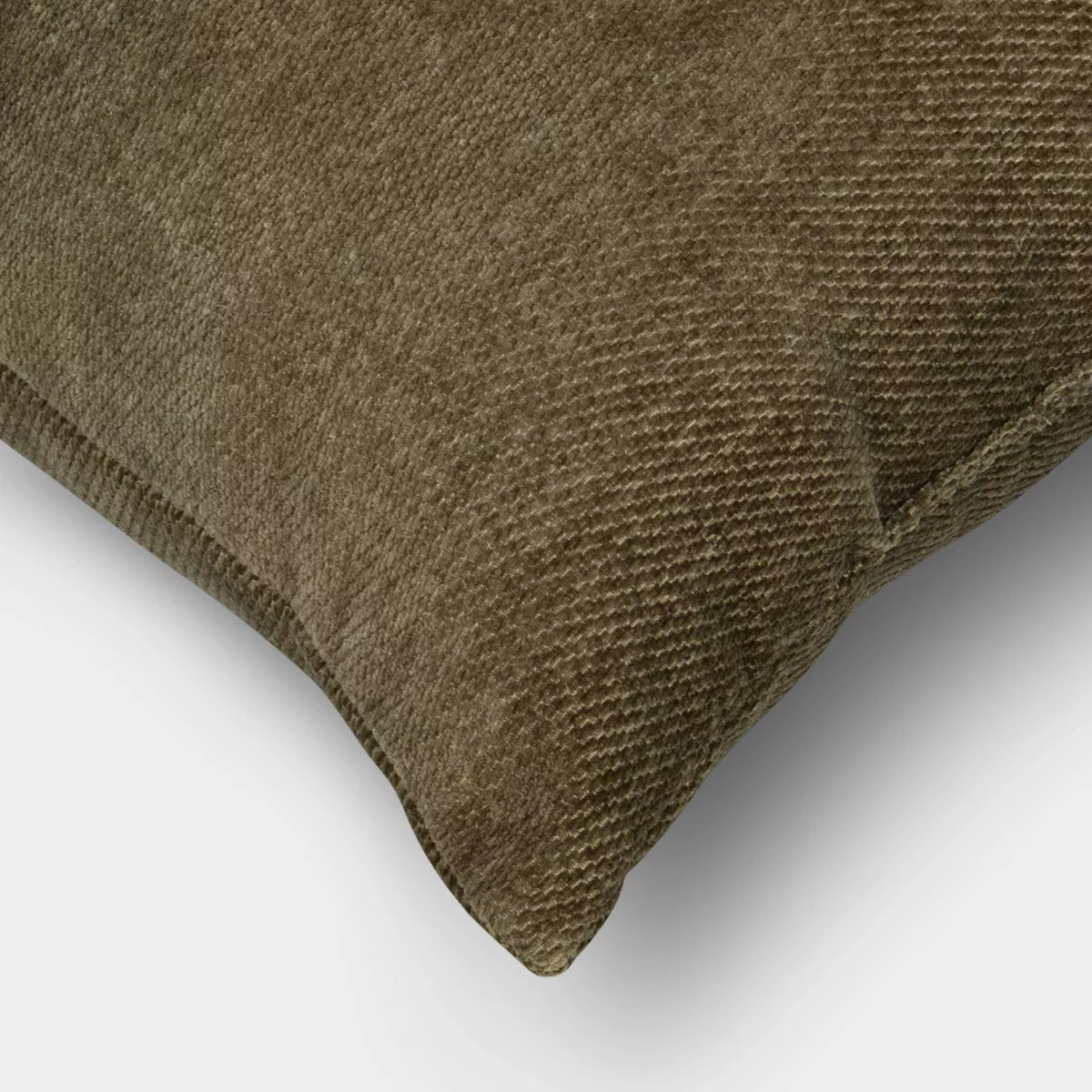 2pk Square Chenille Pillows Green - Threshold