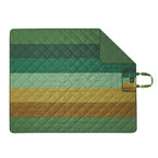 Weatherproof Vintage Camping Stripe Throw Blanket