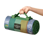 Weatherproof Vintage Camping Stripe Throw Blanket