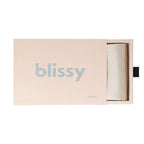 Blissy Standard/Queen 600 Thread Count Silk Pillowcase Natural Beige