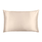Blissy Standard/Queen 600 Thread Count Silk Pillowcase Natural Beige