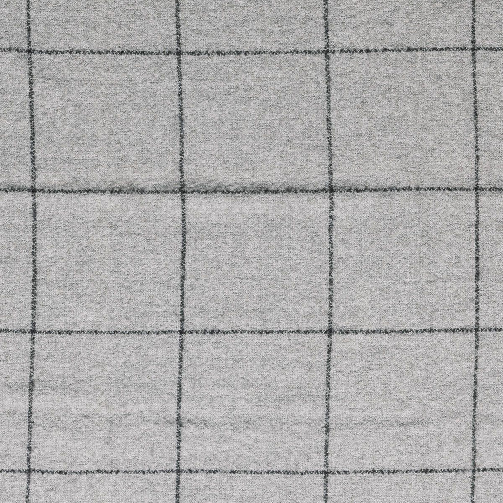 Windowpane Boucle Throw Blanket Cray/Charcoal - Threshold