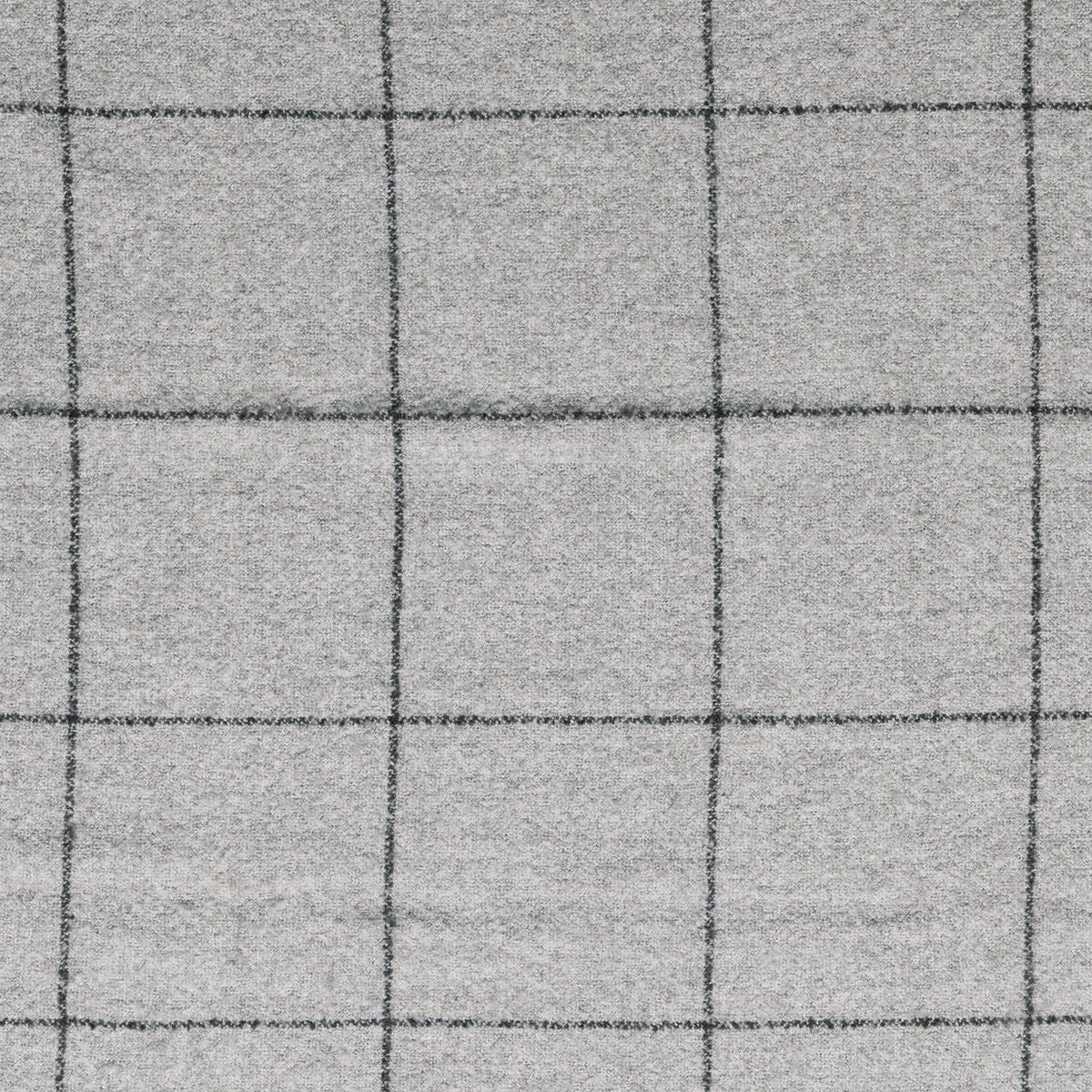 Windowpane Boucle Throw Blanket Cray/Charcoal - Threshold