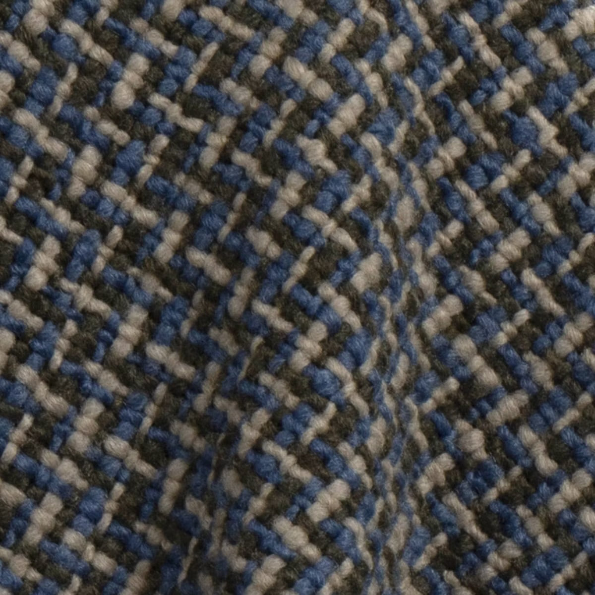 Woven Throw Blanket Neutral/Green/Blue - Threshold