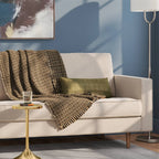 Woven Throw Blanket Cream/Neutral/Black - Threshold