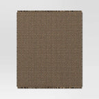 Woven Throw Blanket Cream/Neutral/Black - Threshold