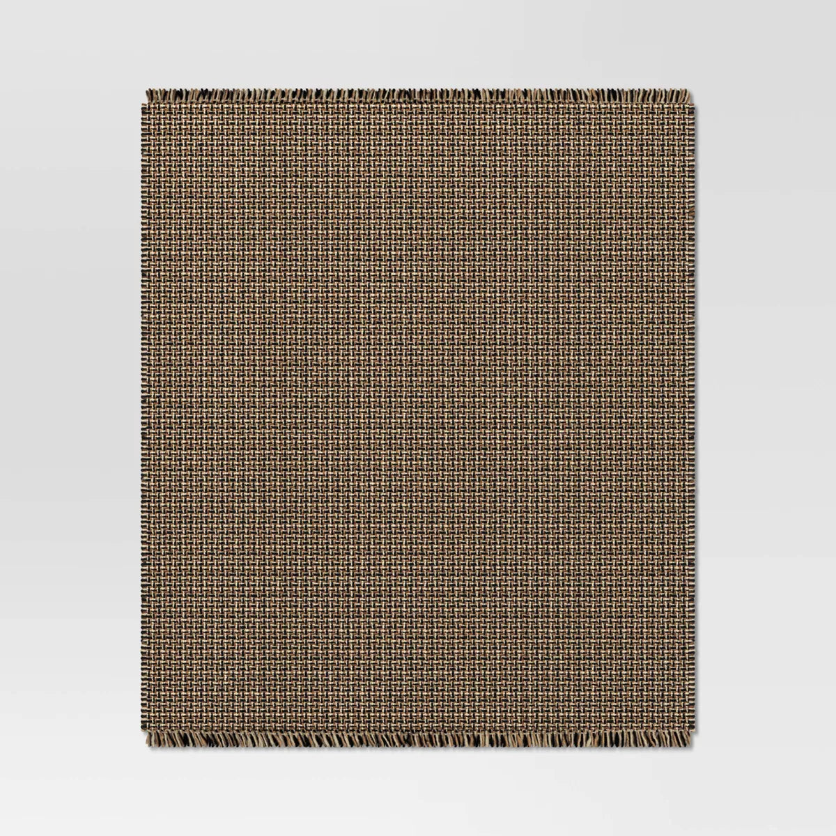 Woven Throw Blanket Cream/Neutral/Black - Threshold