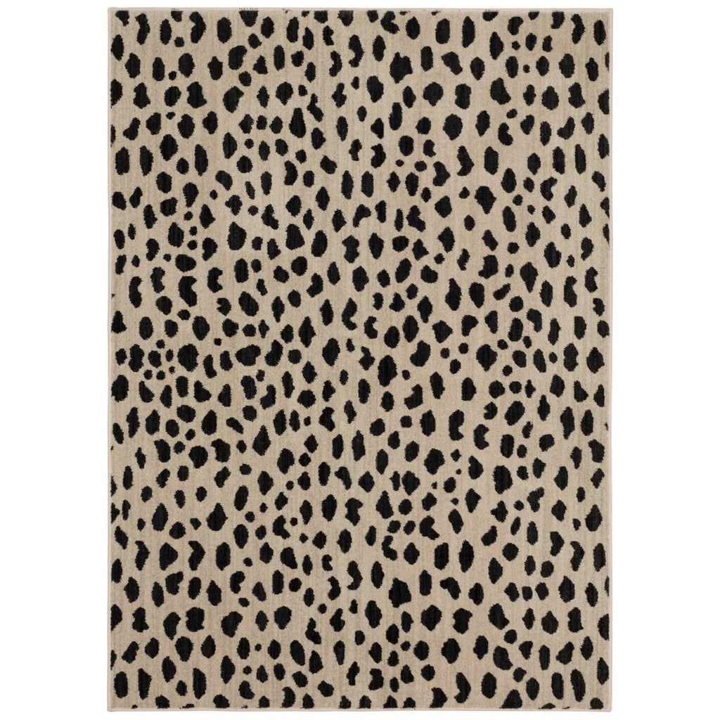 5 x 7 Daffodil Leopard Print Woven Rug - Threshold