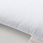 Standard/Queen Medium/Firm Machine Washable Medium Down Alternative Pillow - Casaluna: Hypoallergenic, 300 Thread Count Cotton Cover
