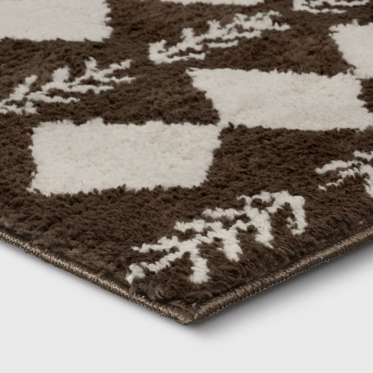 5 x 7 Irregular Diamond Shag Area Rug