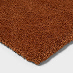 Spa Plush Contour Bath Rug Caramel
