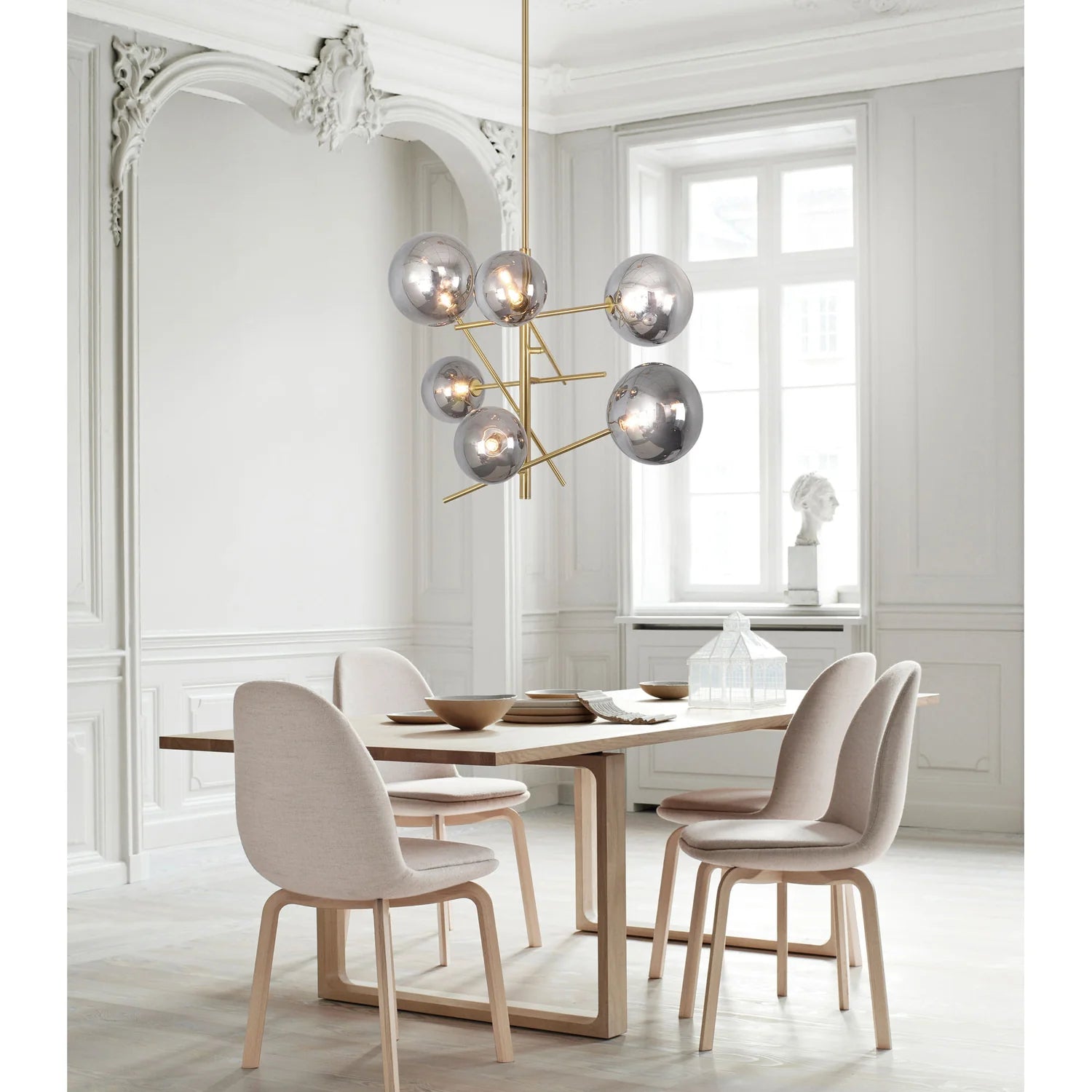Laylani Satin Brass Plated  3W Ceiling Fixture