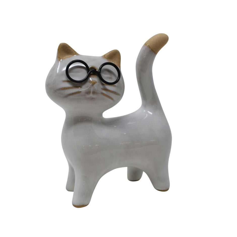 CAT W/ GLASSES