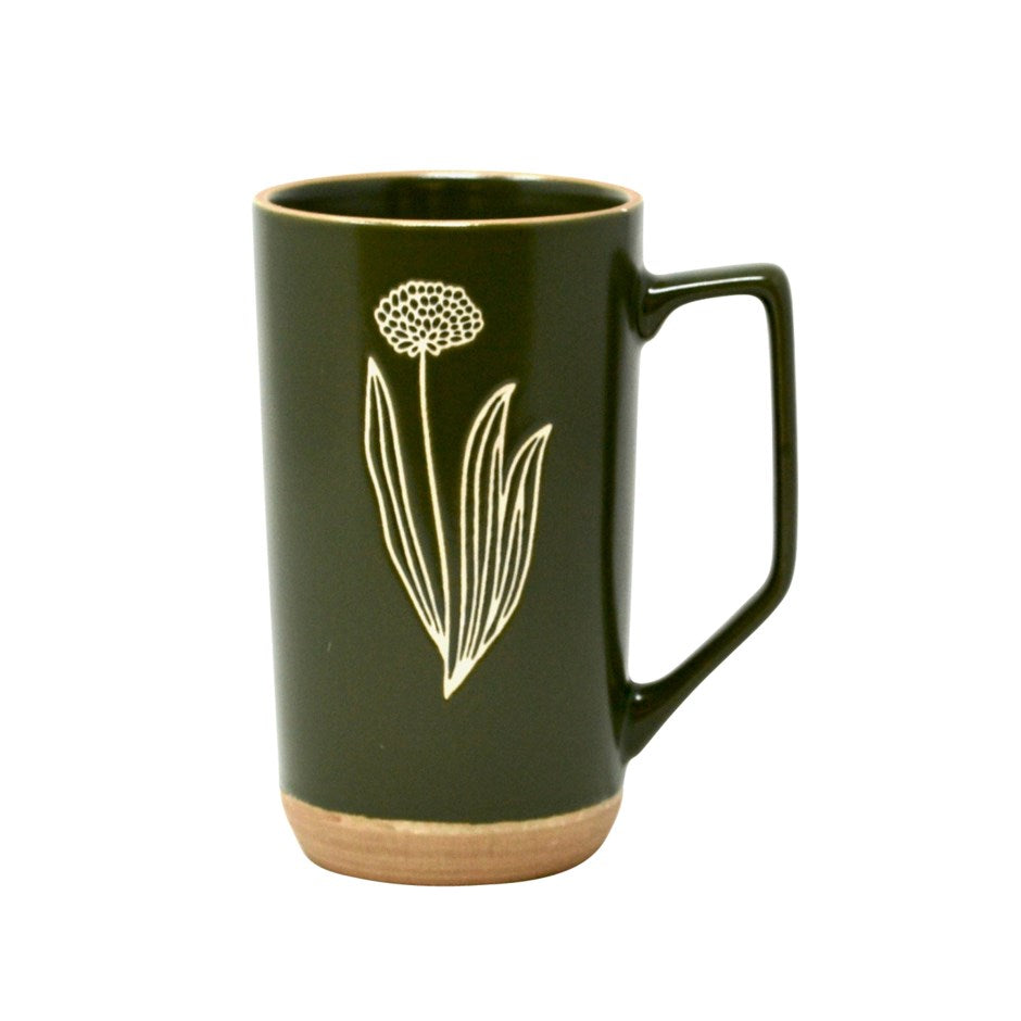 MUG CONICAL GREEN 450 ML