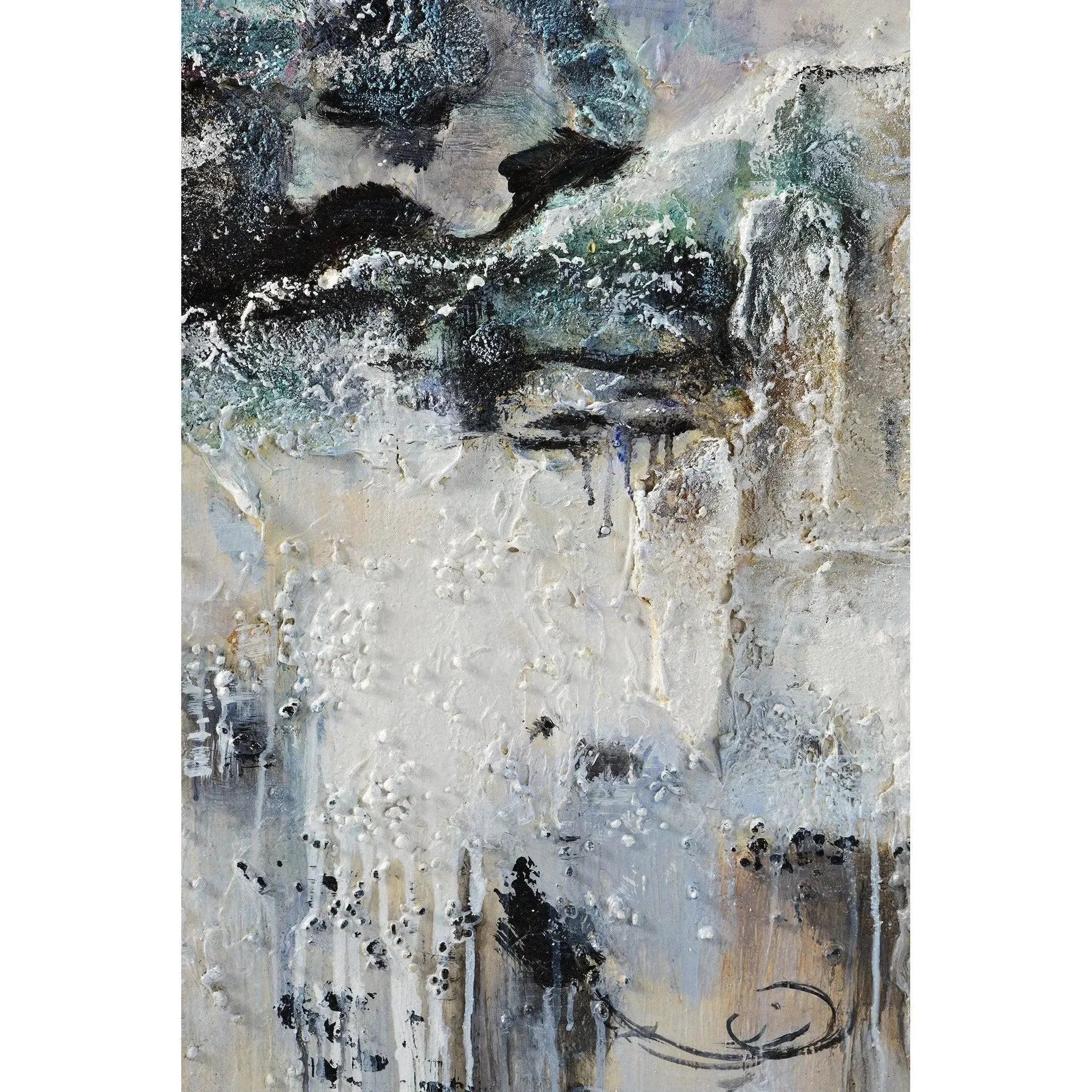 Yaffa Canvas Art - Hand Painted Set Of 2