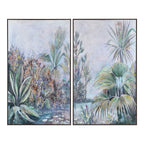 Labyrinth - Hand Painted Set of 2