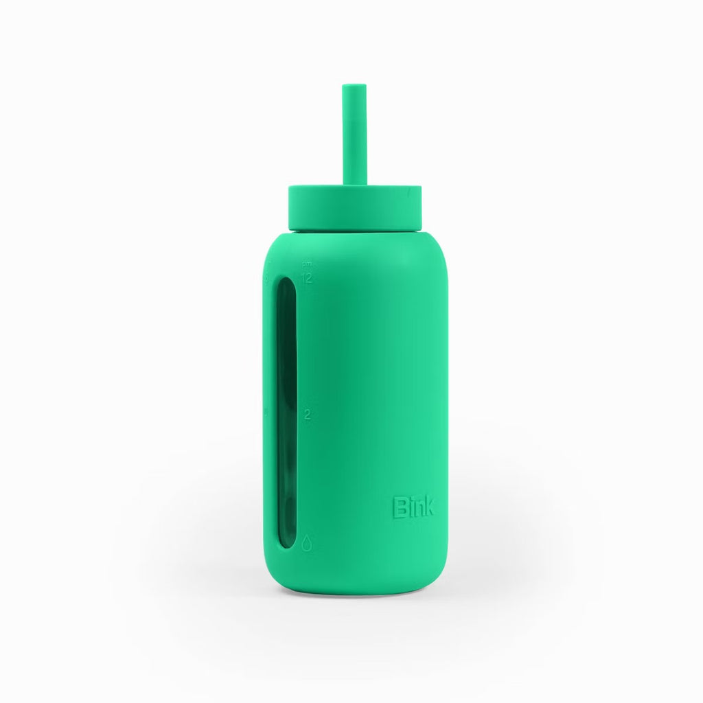 Bink 27oz Day Water Bottle Straw Cap Emerald