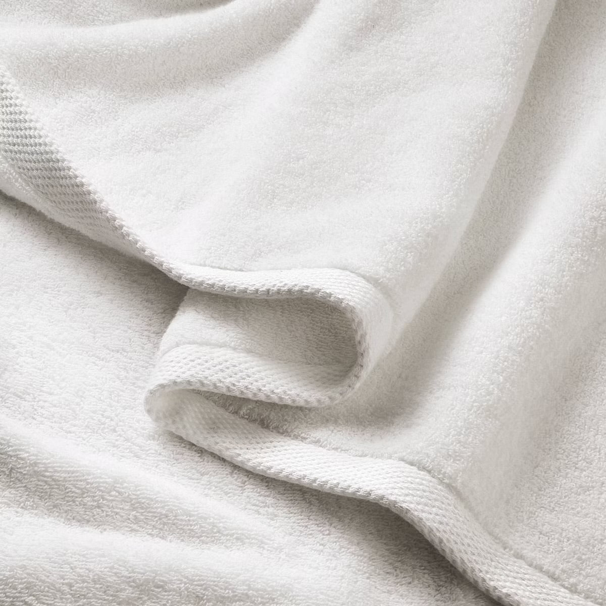 Organic Bath Sheet White - Casaluna