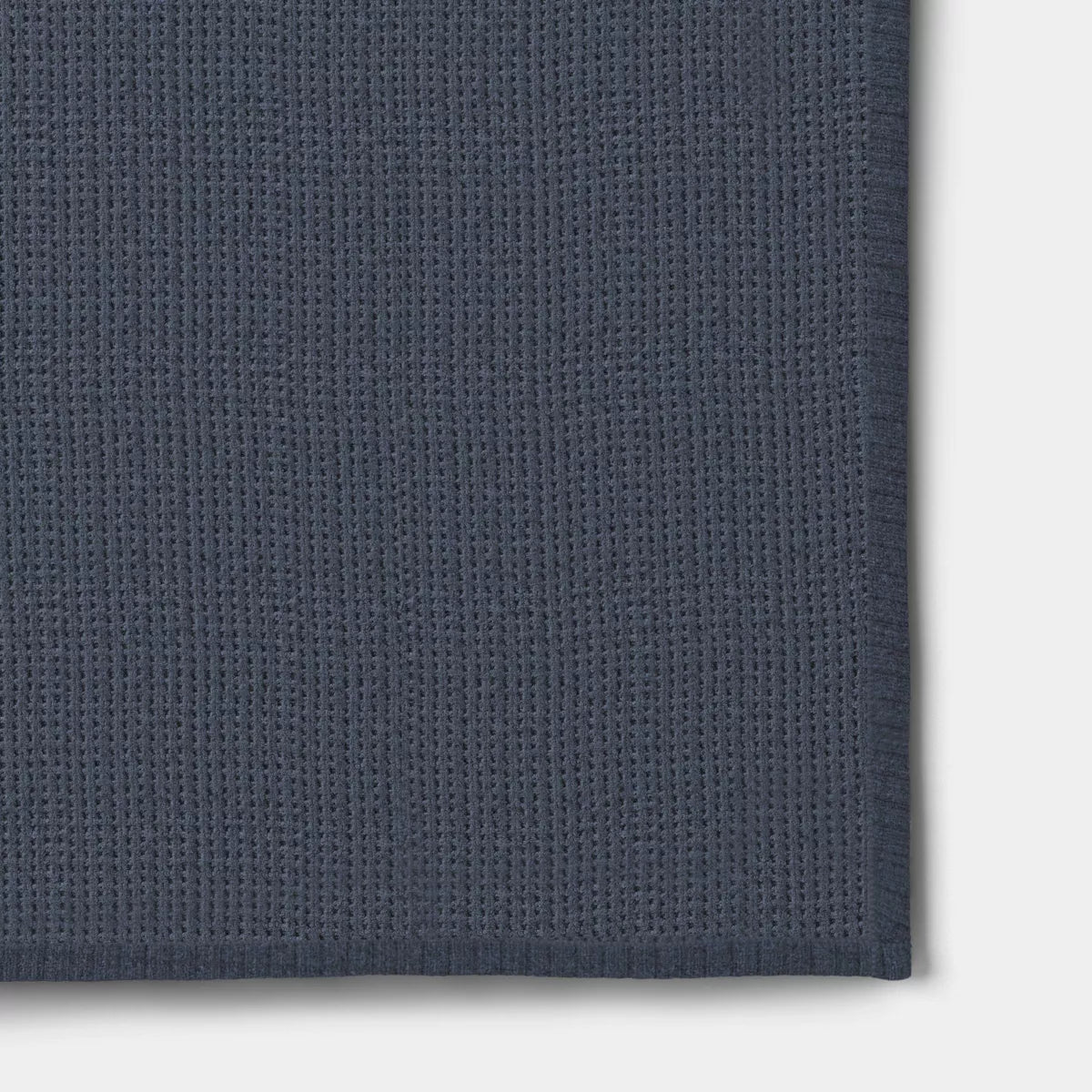 Chenille Knit Throw Blanket with Faux Shearling Reverse Blue - Threshold