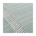Oceanfront Resort 50"x60" Textured Stripe Throw Green